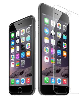 Straight Edge Tempered Glass Screen Protector Film for iPhone 7 / 8 Plus